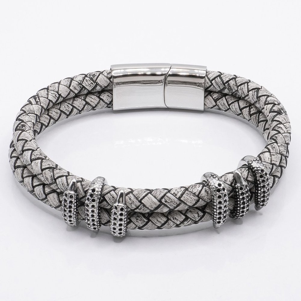 Dragon Claw Leather Bracelet